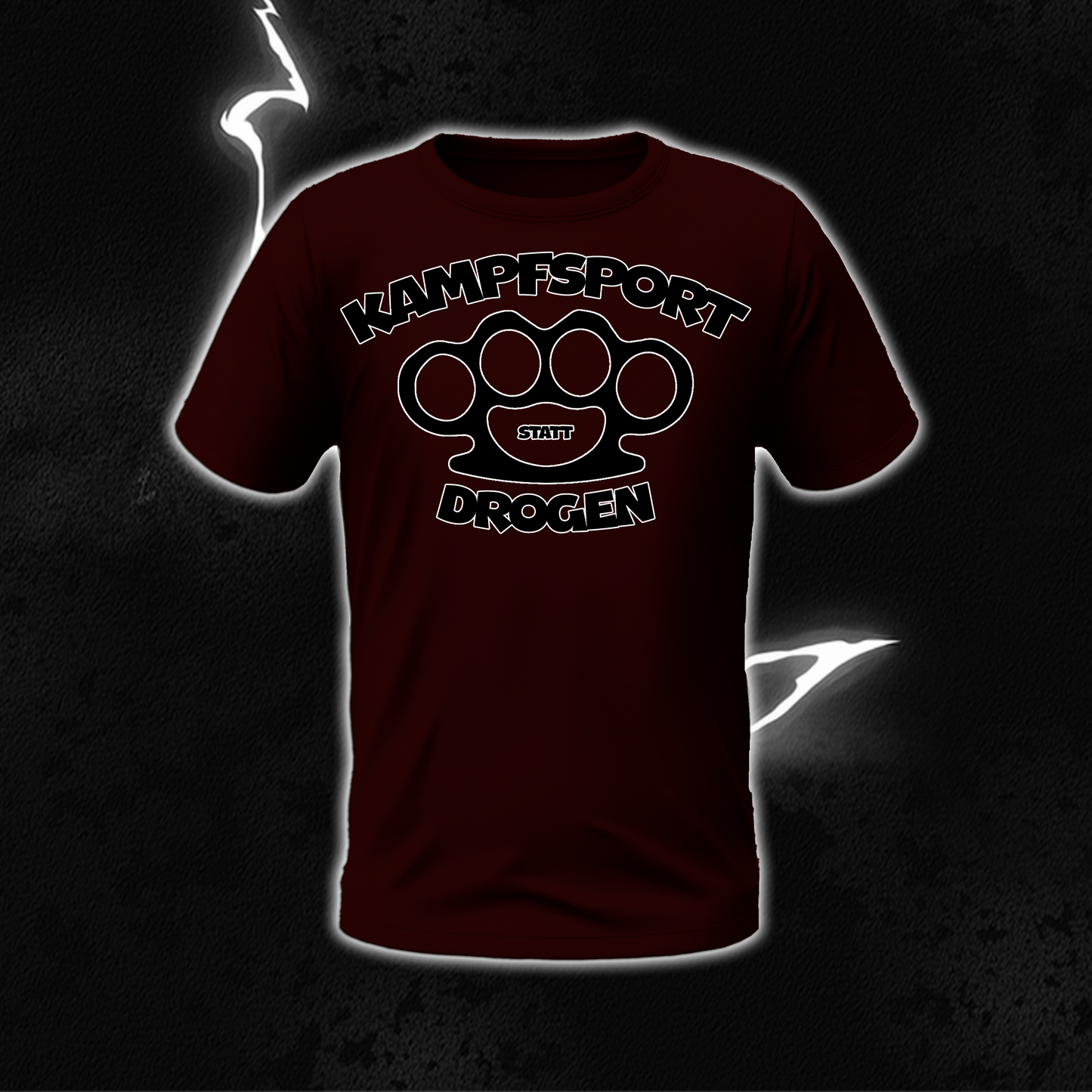 T-SHIRT "KAMPFSPORT STATT DROGEN“