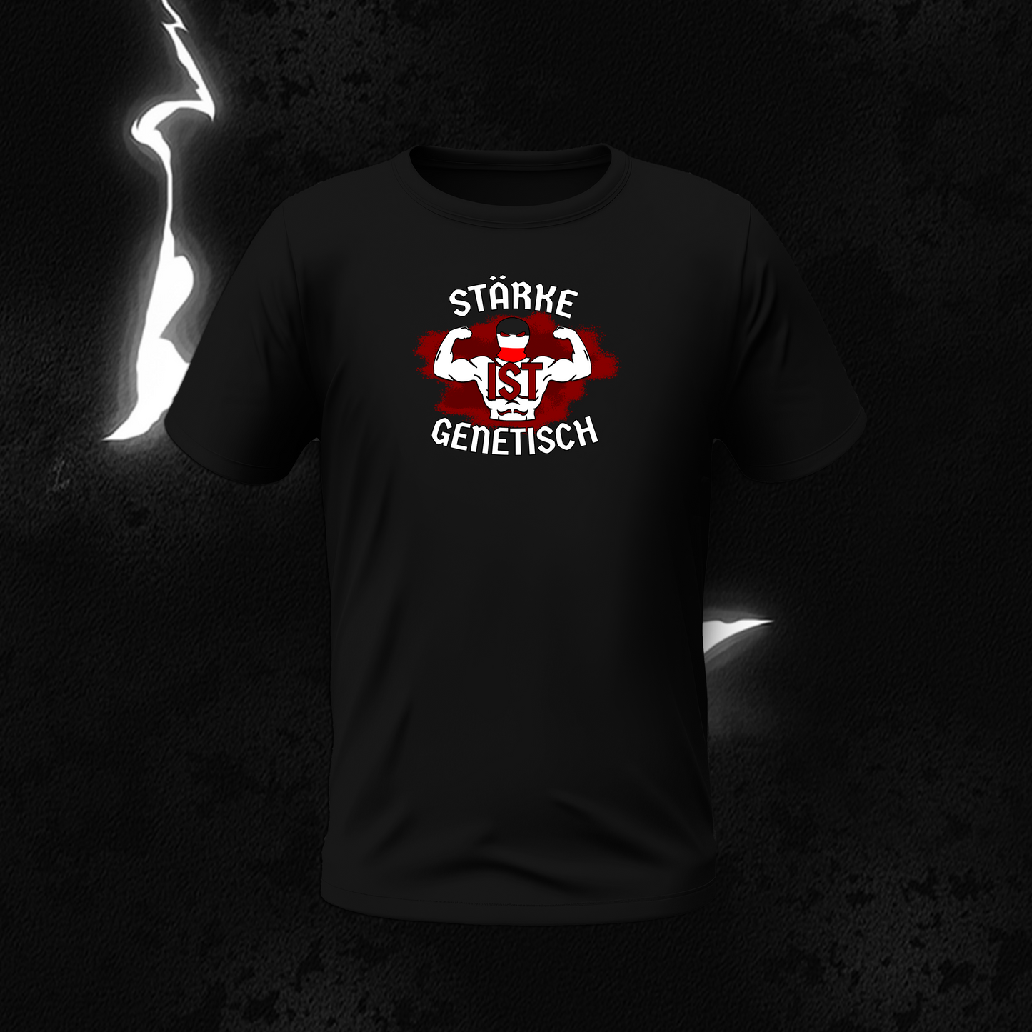 SHIRT "STÄRKE IST GENETISCH"