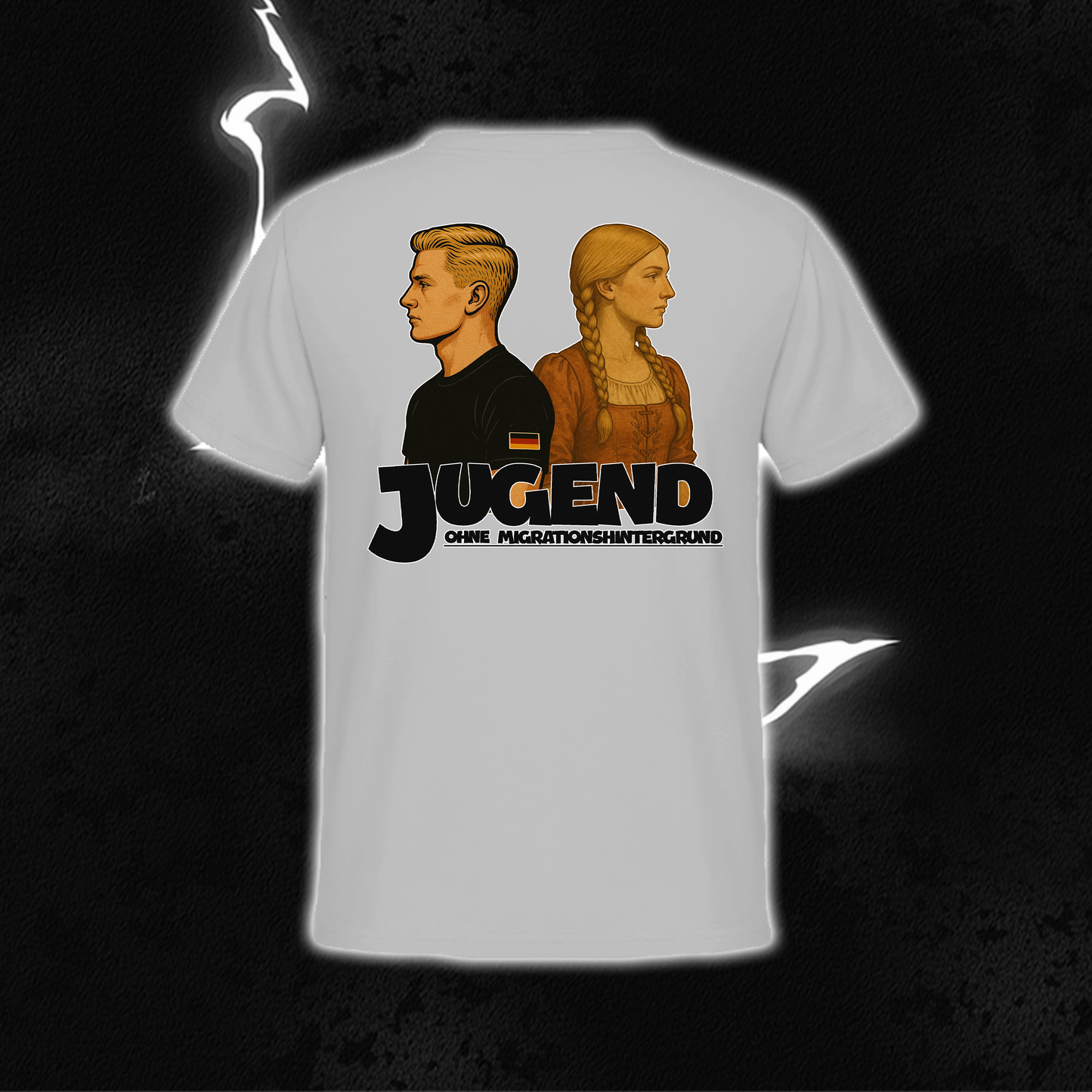 T-SHIRT "JUGEND OHNE MIGRATIONSHINTERGRUND"