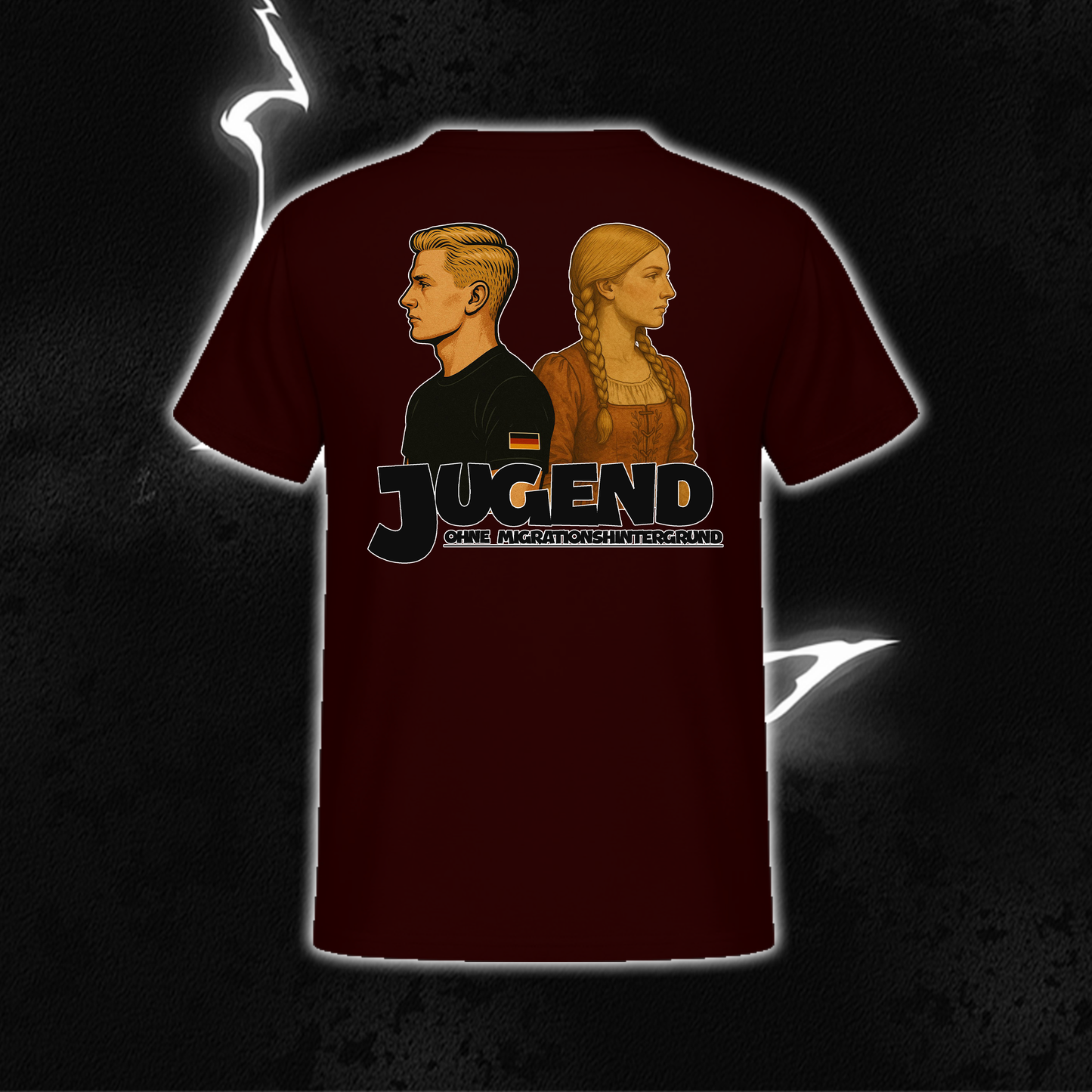 T-SHIRT "JUGEND OHNE MIGRATIONSHINTERGRUND"