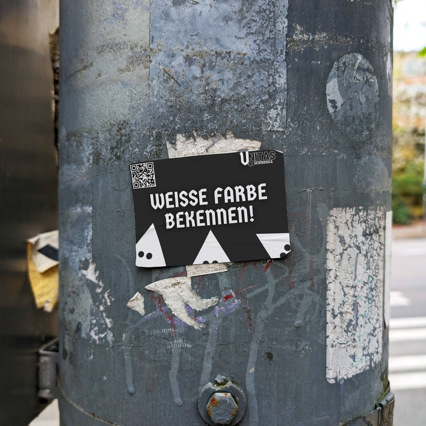 WEISSE FARBE BEKENNEN