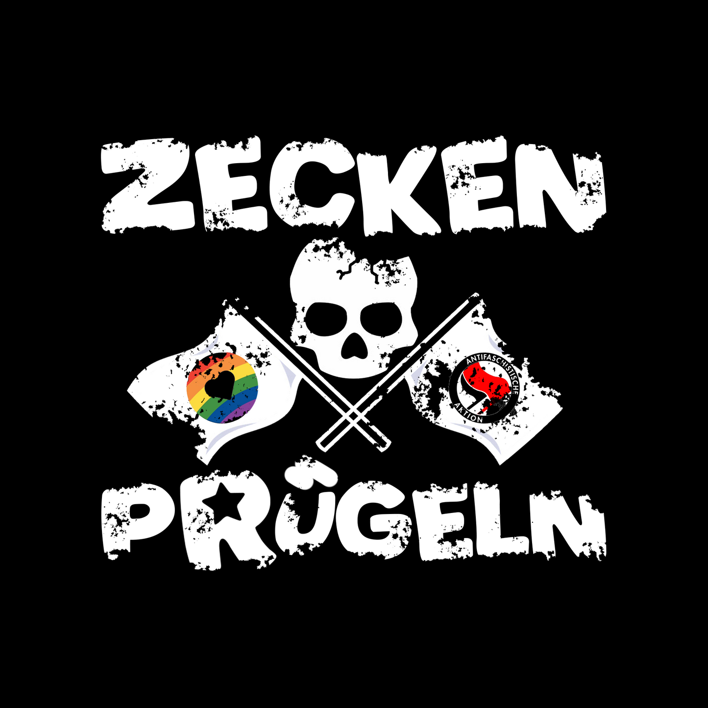SHIRT "ZECKEN PRÜGELN"