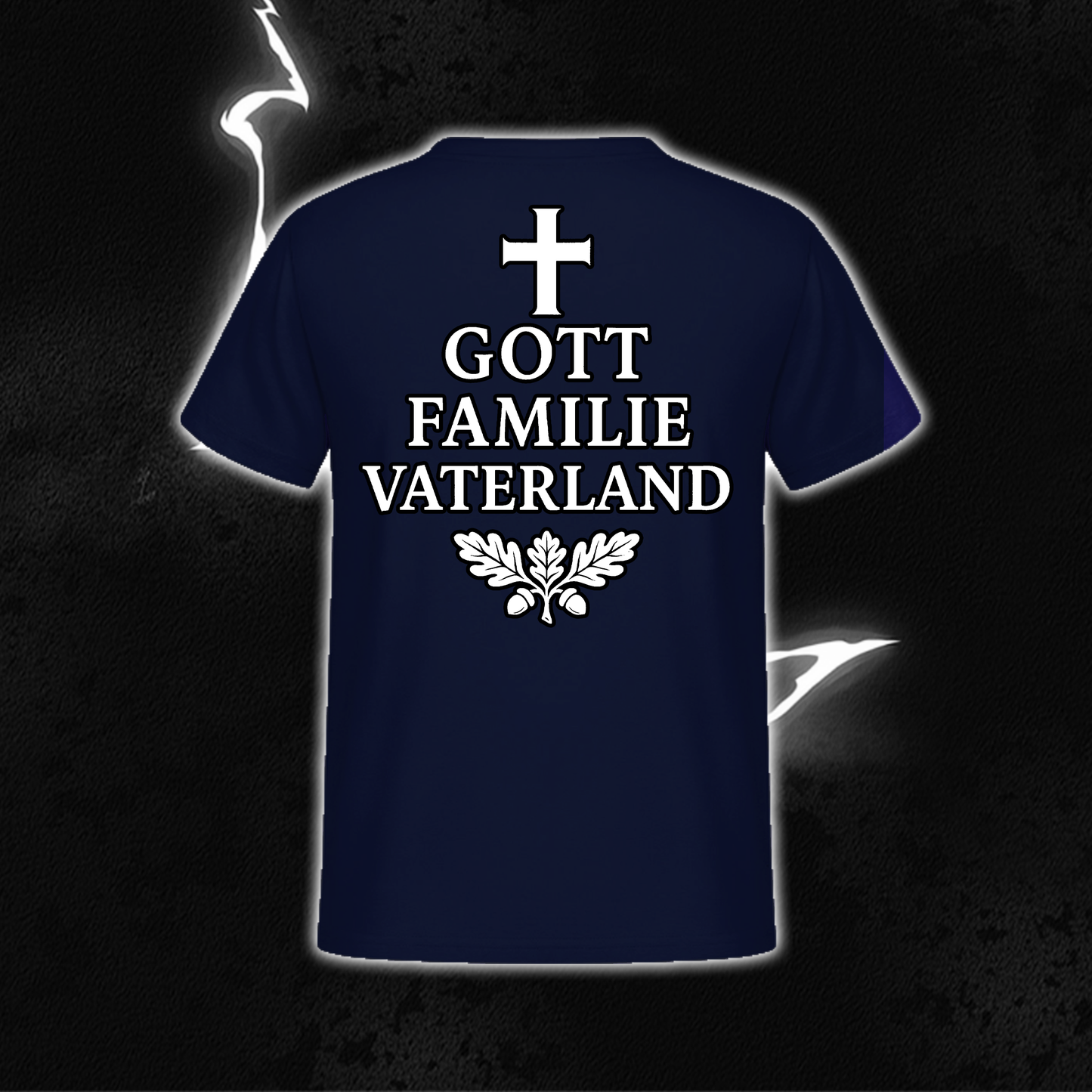 SHIRT "Gott, Familie, Vaterland" Backprint
