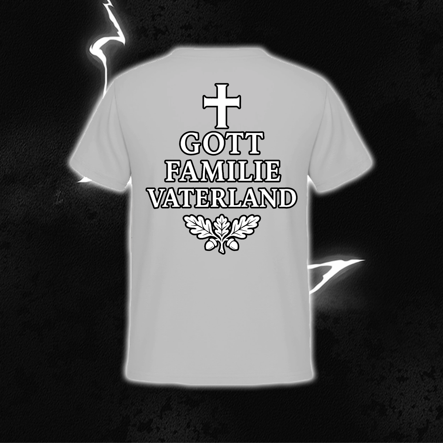 SHIRT "Gott, Familie, Vaterland" Backprint