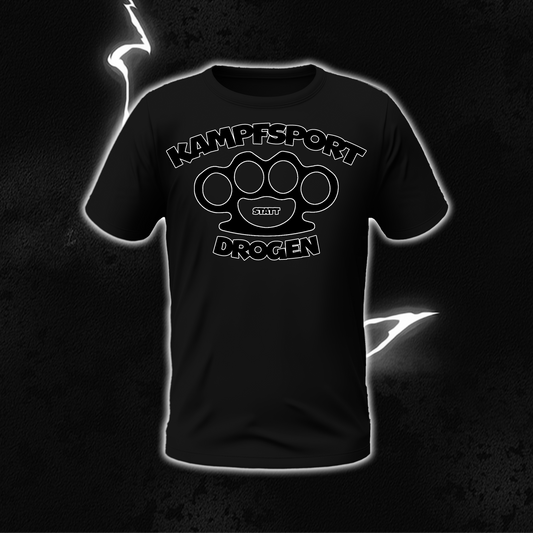 T-SHIRT "KAMPFSPORT STATT DROGEN“