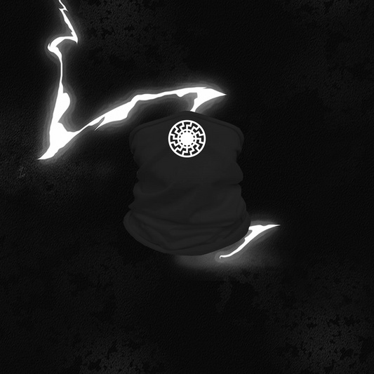MULTIFUNKTIONSTUCH "SCHWARZE SONNE"