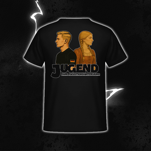 T-SHIRT "JUGEND OHNE MIGRATIONSHINTERGRUND"