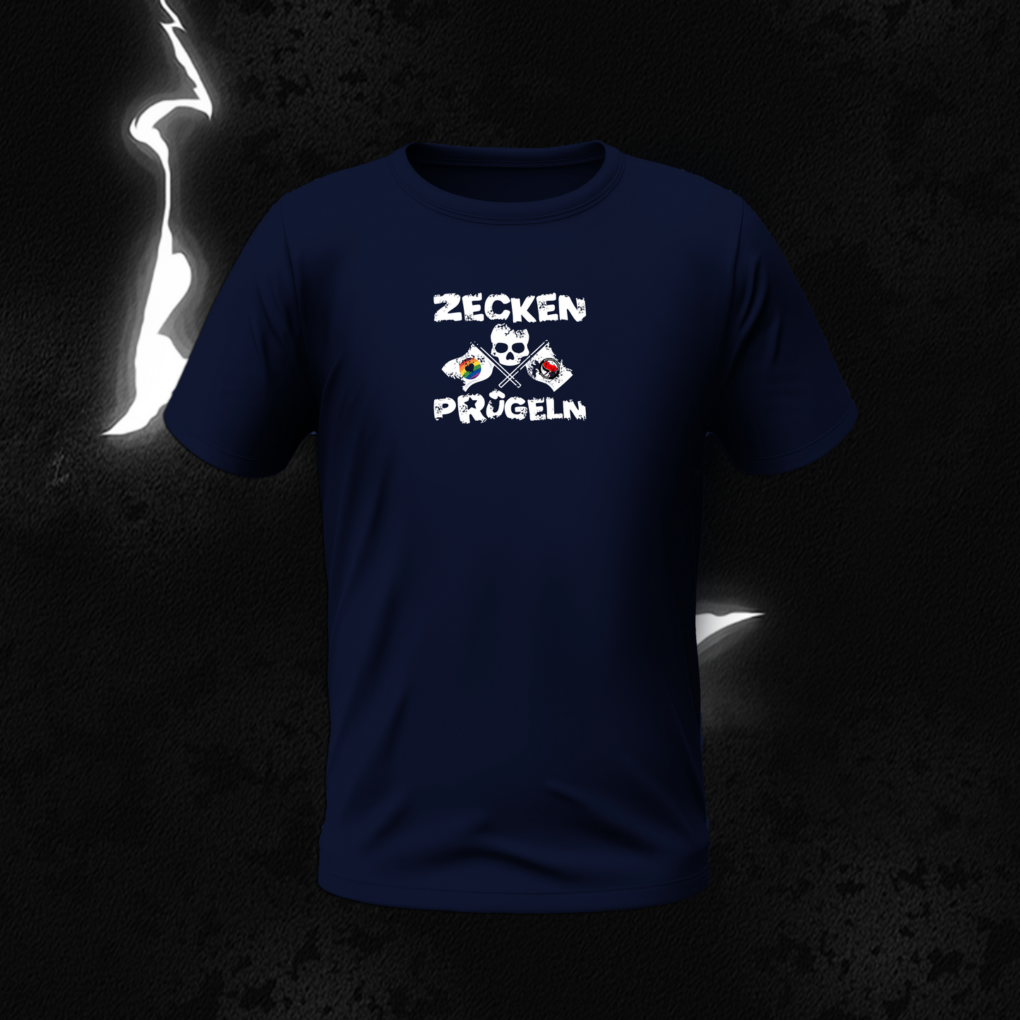 SHIRT "ZECKEN PRÜGELN"