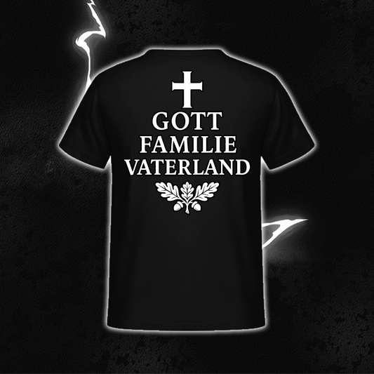 SHIRT "Gott, Familie, Vaterland" Backprint