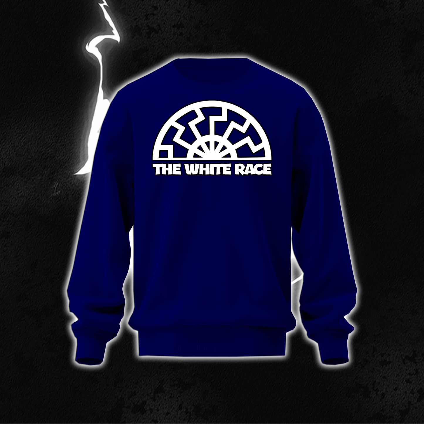 SWEATSHIRT "THE WHITE RACE"