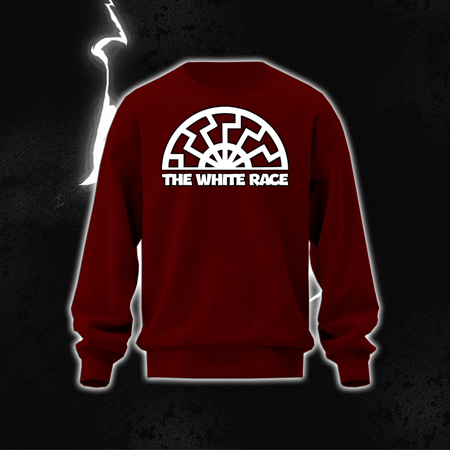 SWEATSHIRT "THE WHITE RACE"