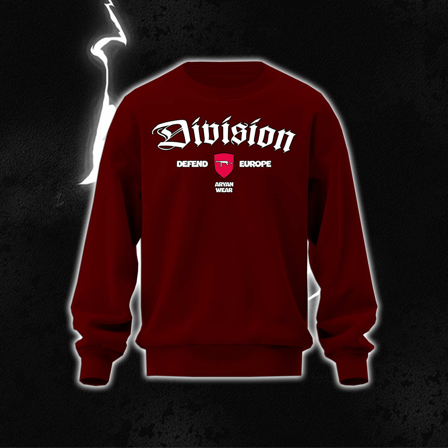 SWEATSHIRT "DIVISION DEFEND EUROPE"