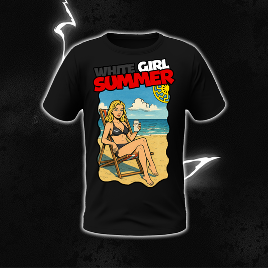 SHIRT WHITE GIRL SUMMER