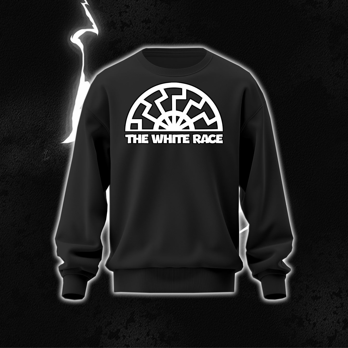 SWEATSHIRT "THE WHITE RACE"