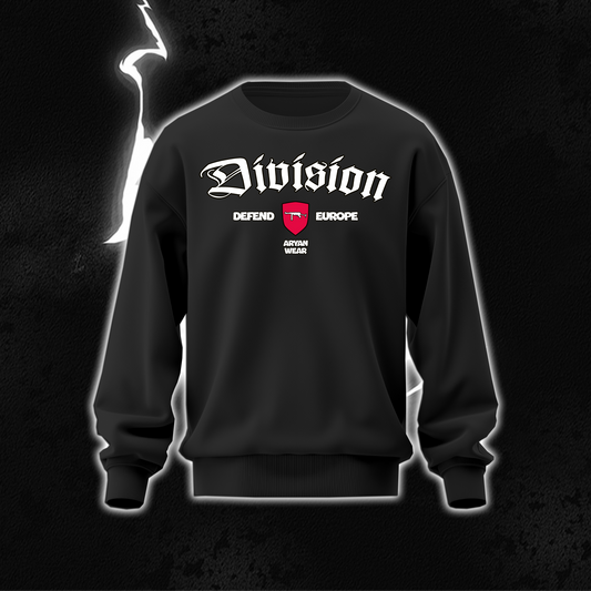 SWEATSHIRT "DIVISION DEFEND EUROPE"